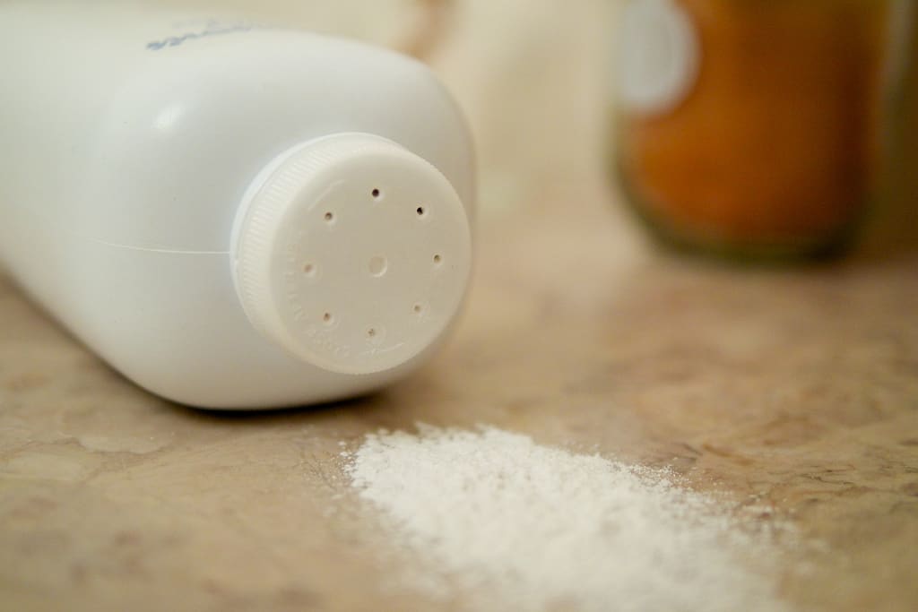 Baby powder for an anti-chafing solution