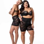Two women in Black Allure anti chafing shorts
