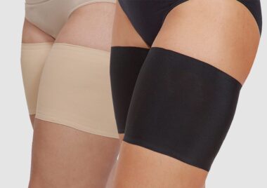  Bandelettes Original Patented Elastic Anti-Chafing Thigh Bands  *Prevent Thigh Chafing*- Dolce Beige Size A : Health & Household